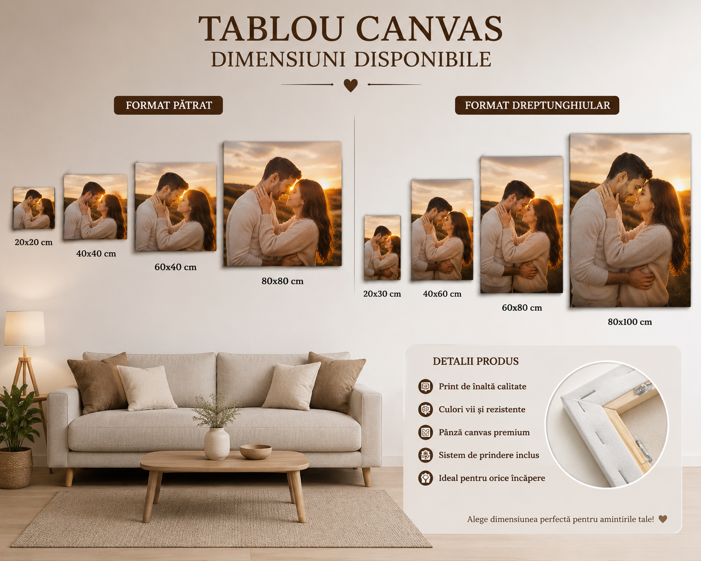 tablouri personalizate